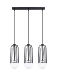 Design Pendellampe „Brina“ 3-flammig (linear) Sollux Lighting