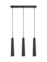Design Pendellampe „Prysm“ 3-flammig (linear) Sollux Lighting