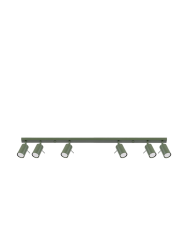 Design Deckenlampe „Ring“ 6-Flammig (linear) Sollux Lighting