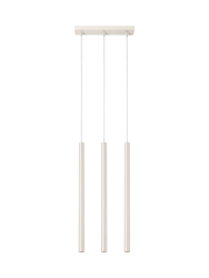 Design Pendellampe „Pastelo“ 3-flammig (linear) Sollux Lighting
