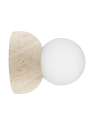 Design Wand- und Deckenlampe „Torrano“ mit Marmorsockel Globen Lighting