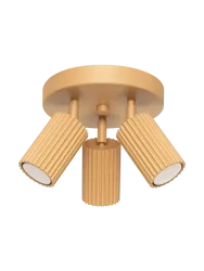 Design Deckenlampe „Karbon“ 3-flammig (rund) Sollux Lighting