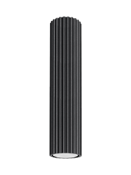 Design Deckenlampe „Karbon“ Ø 6.5 x 30 cm Sollux Lighting