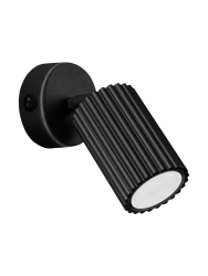 Design Wandlampe „Karbon“ - mit Schalter Sollux Lighting