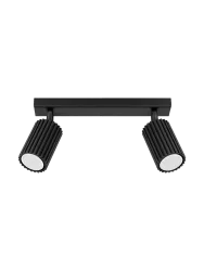 Design Deckenlampe „Karbon“ 2-flammig Sollux Lighting