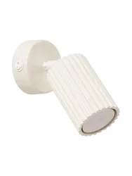 Design Wandlampe „Karbon“ mit Schalter Gelb Sollux Lighting