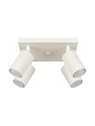 Design Deckenlampe „Karbon“ 4-flammig (quadratisch) Sollux Lighting