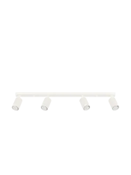 Design Deckenlampe „Karbon“ 4-flammig (linear) Sollux Lighting