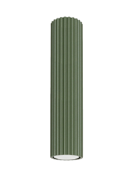 Design Deckenlampe „Karbon“ Ø 6.5 x 30 cm Sollux Lighting