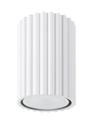 Deckenlampe Karbon SOLLUX LIGHTING, dimmbar, weiß / opal, für Wohn- / Esszimmer, Aluminium, Modern, Deckenlampe