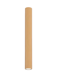 Design Deckenlampe „Karbon“ Ø 6.5 x 60 cm Sollux Lighting