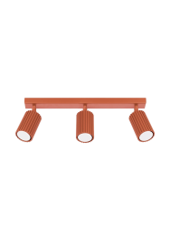 Design Deckenlampe „Karbon“ 3-flammig (linear) Sollux Lighting