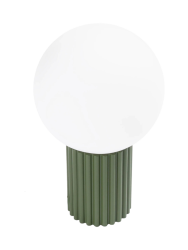 Design Tischlampe „Halo“ Ø 12 x 19 cm Sollux Lighting