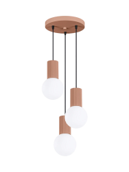 Design Pendellampe „Halo“, 3-flammig Sollux Lighting