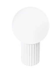 Design Tischlampe „Halo“ Ø 12 x 19 cm Sollux Lighting