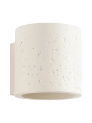 Design Wandlampe „Orbis“ Beige Sollux Lighting