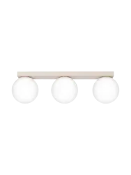 Design Deckenlampe „Yoli“ 3-flammig Beige Sollux Lighting