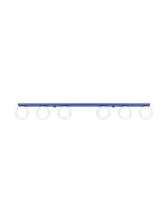 Design Deckenlampe „Yoli“ 6-flammig Ultramarin Sollux Lighting