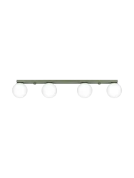 Design Deckenlampe „Yoli“ 4-flammig Olivgrün Sollux Lighting