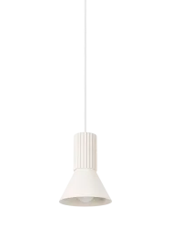 Design Pendellampe „Estria“ 1-flammig Beige Sollux Lighting
