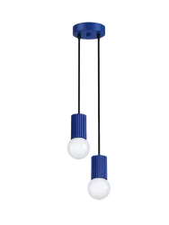 Design Pendellampe „Halo“, 2-flammig Ultramarine Sollux Lighting