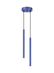 Design Pendellampe „Arche“ - 2-flammig Ultramarine Sollux Lighting