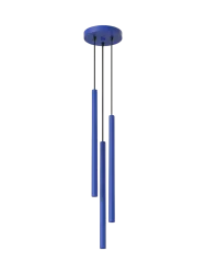 Design Pendellampe „Pastelo“ 3-flammig Ultramarine Sollux Lighting