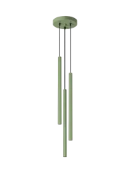 Design Pendellampe „Pastelo“ 3-flammig Salbeigrün Sollux Lighting