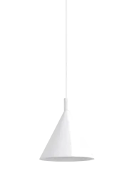Design Pendellampe „Nox“ Weiss Ø 25 cm Sollux Lighting