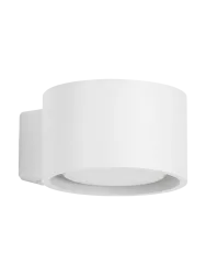 Design Wandlampe „Modo“ 1-flammig Weiss Sollux Lighting