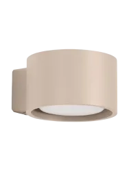 Design Wandlampe „Modo“ 1-flammig Taupe Sollux Lighting