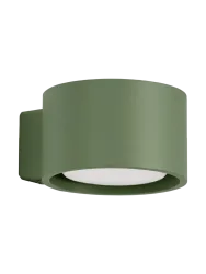 Design Wandlampe „Modo“ 1-flammig Olivgrün Sollux Lighting