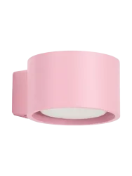 Design Wandlampe „Modo“ 1-flammig Rosa Sollux Lighting