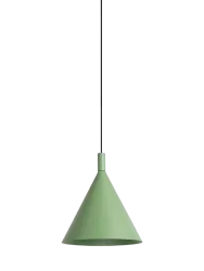 Design Pendellampe „Nox“ Salbeigrün Ø 25 cm Sollux Lighting