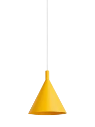 Design Pendellampe „Nox“ Gelb Ø 25 cm Sollux Lighting
