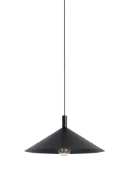 Design Pendellampe „Nox“ Schwarz Ø 40 cm Sollux Lighting