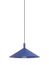 Design Pendellampe „Nox“ Ultramarin Ø 40 cm Sollux Lighting
