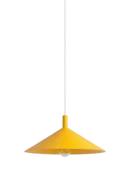 Design Pendellampe „Nox“ Gelb Ø 40 cm Sollux Lighting