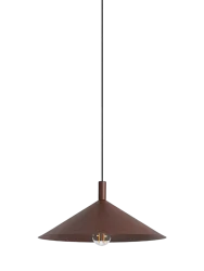 Design Pendellampe „Nox“ Braun Ø 40 cm Sollux Lighting