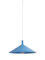 Design Pendellampe „Nox“ Hellblau Ø 40 cm Sollux Lighting