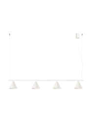 Design Pendellampe „Nox“ 4-flammig Beige Sollux Lighting