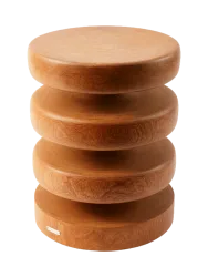 Massiver, handgefertigter Hocker & Beistelltisch „Gouda“ Pols Potten