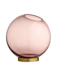 Design Vase „Globe“ - Rosa/Gold AYTM
