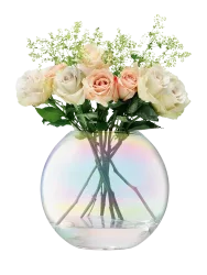 Handgefertigte Design Vase „Pearl“, verschiedene Grössen LSA International
