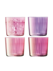Mundgeblasene Gläser „Gems“ Garnet 310 ml (4er-Set) LSA International