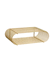 Design Wandregal „Curva“ - Gold AYTM