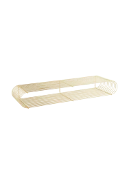 Design Wandregal „Curva“ - Gold AYTM
