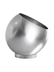 In-/Outdoor Design Blumentopf „Globe“, Silver Ø 30 cm x 26.6 cm AYTM