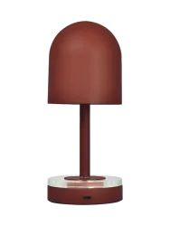 Tragbare In-/Outdoor Akku-Tischlampe „Luceo“ Ø 9.9 x 24 cm - Ginger Bread AYTM