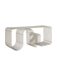 Multifunktionale Design Sitzbank & Regal „Curva“ AYTM